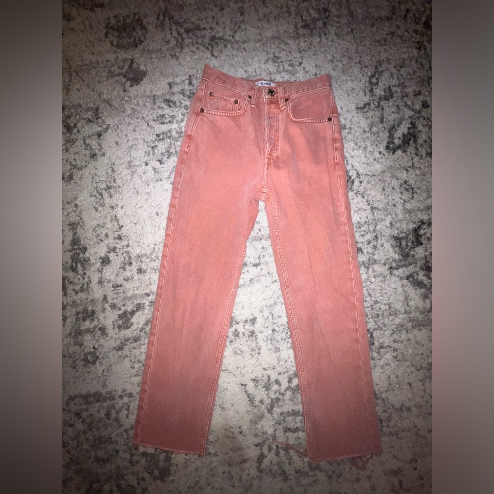 REDONE high rise stove pipe Jean size 25